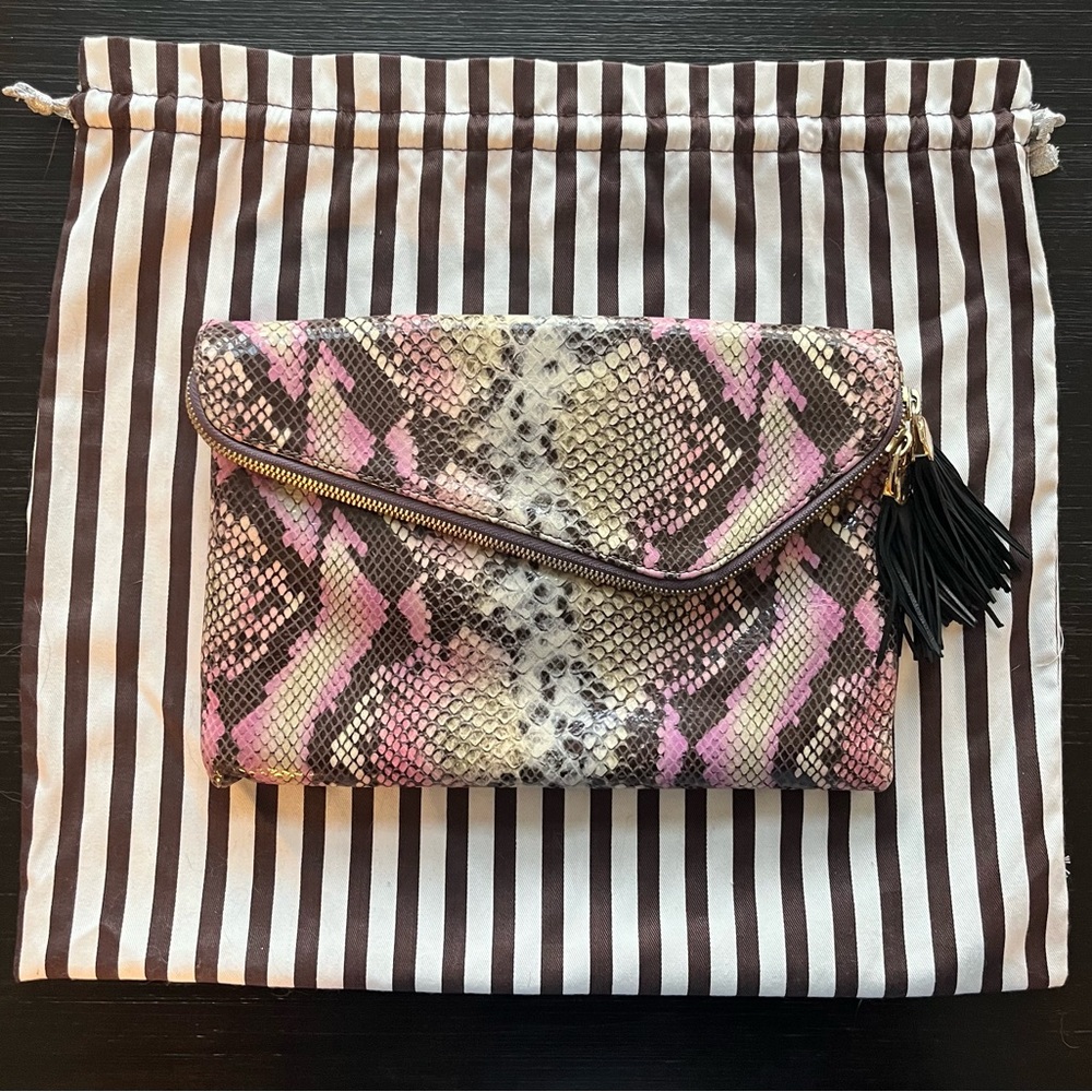 Henri Bendel crossbody & clutch